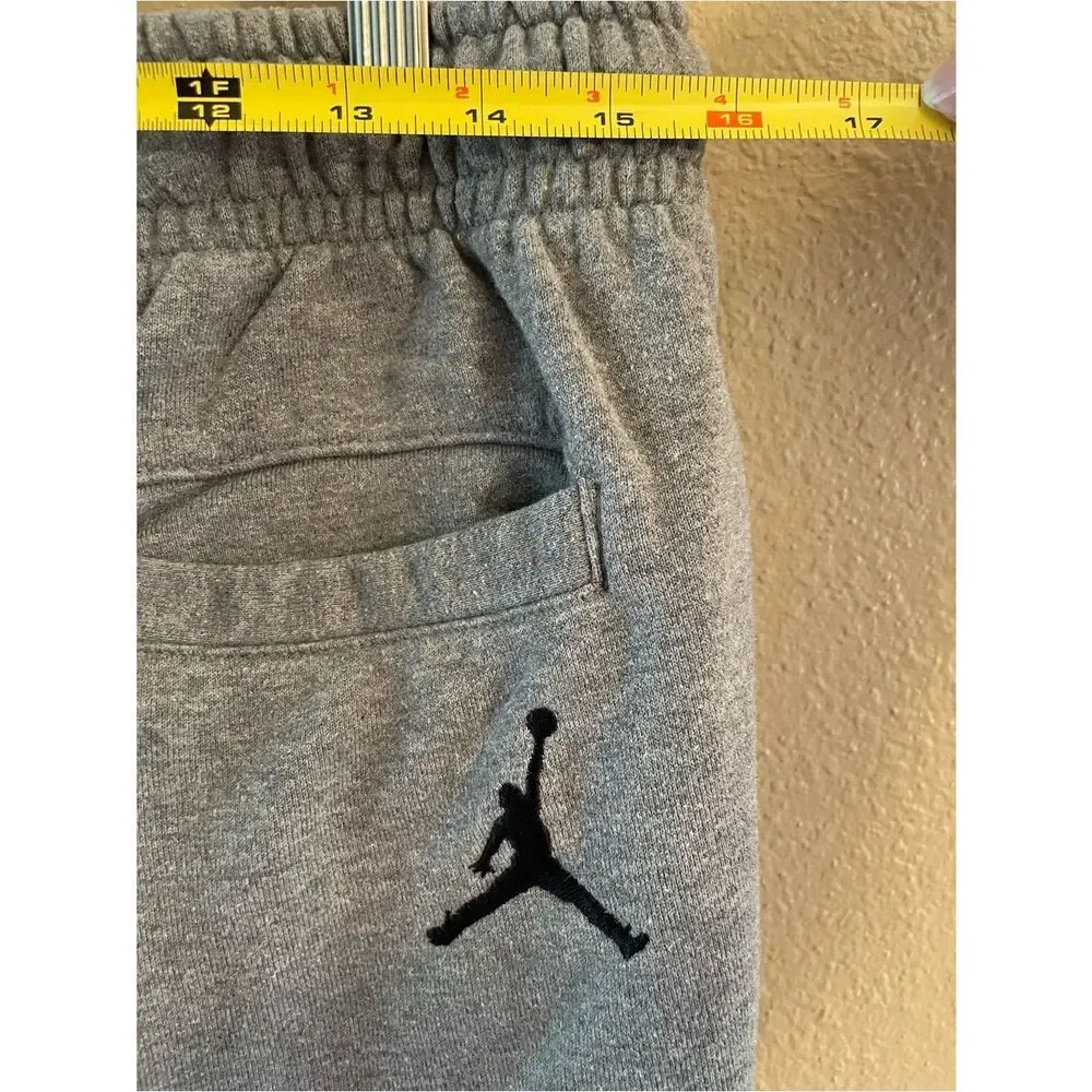 JUMP MAN Air Jordan Nike Gray Drawstring Men’s Jogger Sweatpants XL